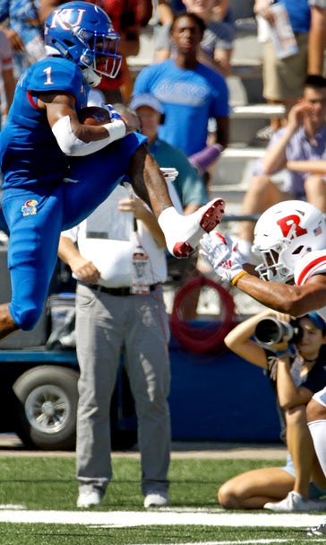 RB Pooka Williams giving Kansas a big lift early in season